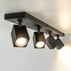 4-Lichts langwerpige opbouwspot verstelbaar GU10></noscript>Straluma Sale