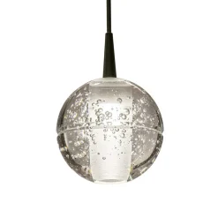 5-Lichts LED eettafelhanglamp helder glazen bollen></noscript>Straluma Clearance