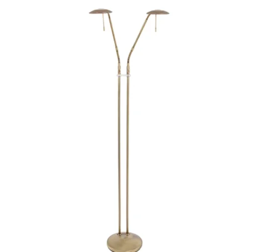 2-Lichts leeslamp brons LED dimbaar>Straluma Best