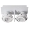 2-Lichts opbouwspot wit dim to warm LED>Straluma Outlet