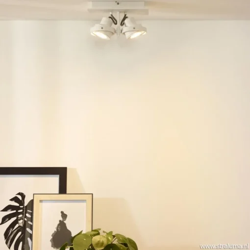 2-Lichts opbouwspot wit dim to warm LED>Straluma Outlet