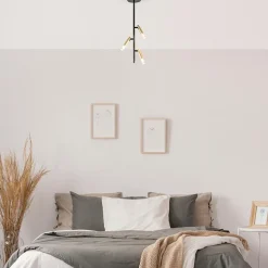 3-Lichts plafondlamp G9 zwart met goud></noscript>Straluma Sale