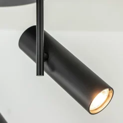 3-Lichts plafondspot rond zwart GU10 mini></noscript>Straluma Outlet