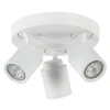 3-Lichts ronde plafondspot wit verstelbaar>Straluma Outlet