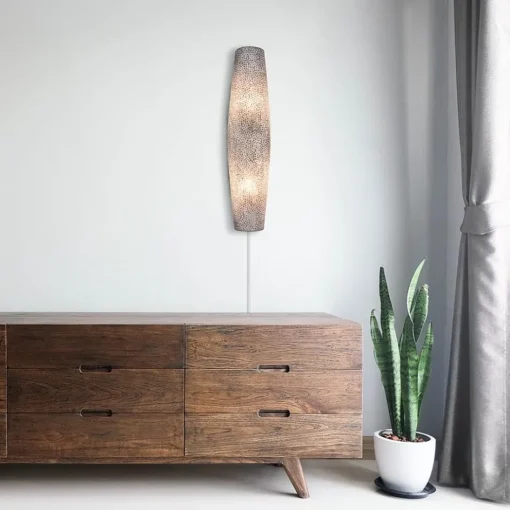 2-Lichts schelpen wandlamp met snoer>Straluma New
