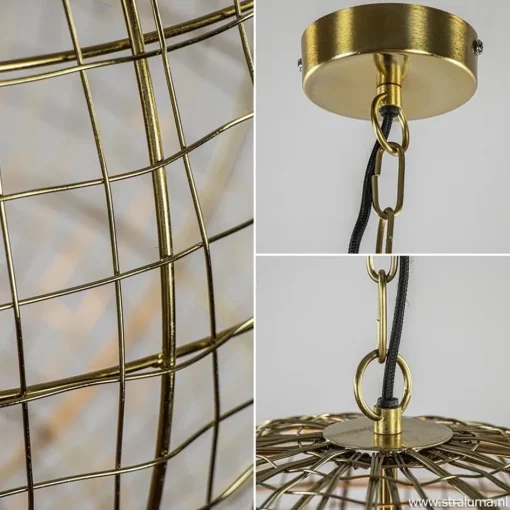 Light & Living hanglamp Mirana goud>Straluma New