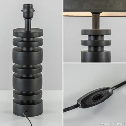 Light & Living lampvoet Desley mat zwart></noscript>Straluma Outlet