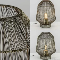 Light & Living tafellamp Vitora antiek brons></noscript>Straluma Online