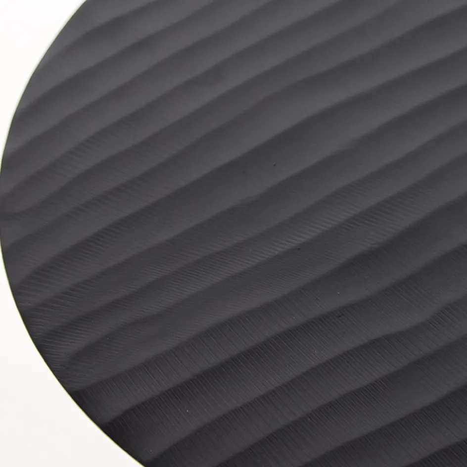 Light and Living bijzettafel Janna 50x60 cm mat zwart>Straluma New