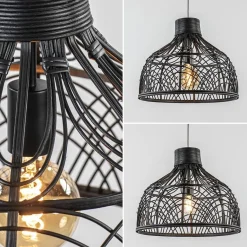 Light and Living hanglamp Pocita zwart></noscript>Straluma