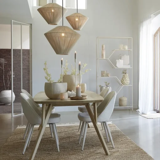Light and Living hanglamp Felida crème 53 cm>Straluma