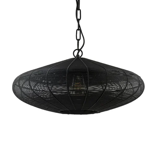 Light and Living hanglamp Bahoto mat zwart 51 cm>Straluma New