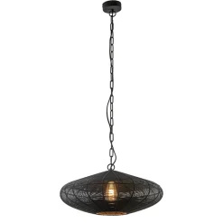 Light and Living hanglamp Bahoto mat zwart 51 cm>Straluma New
