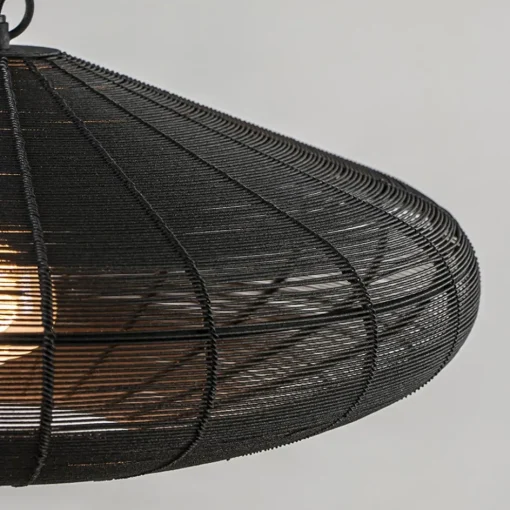Light and Living hanglamp Bahoto mat zwart 51 cm>Straluma New