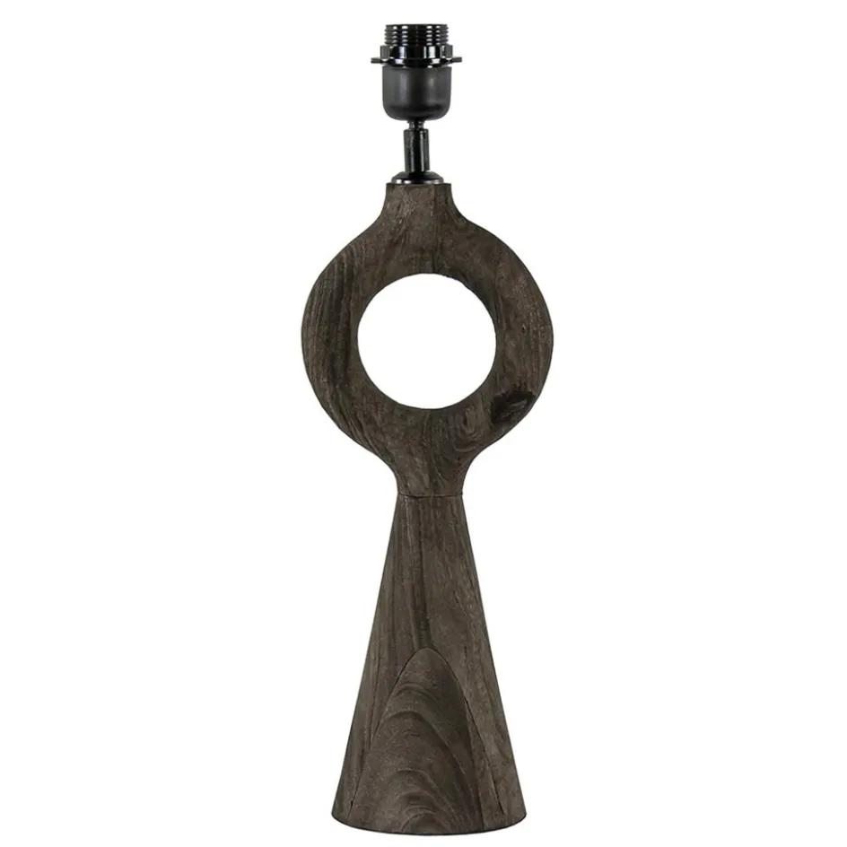 Light and Living lampvoet Sabuli donker bruin hout>Straluma Clearance