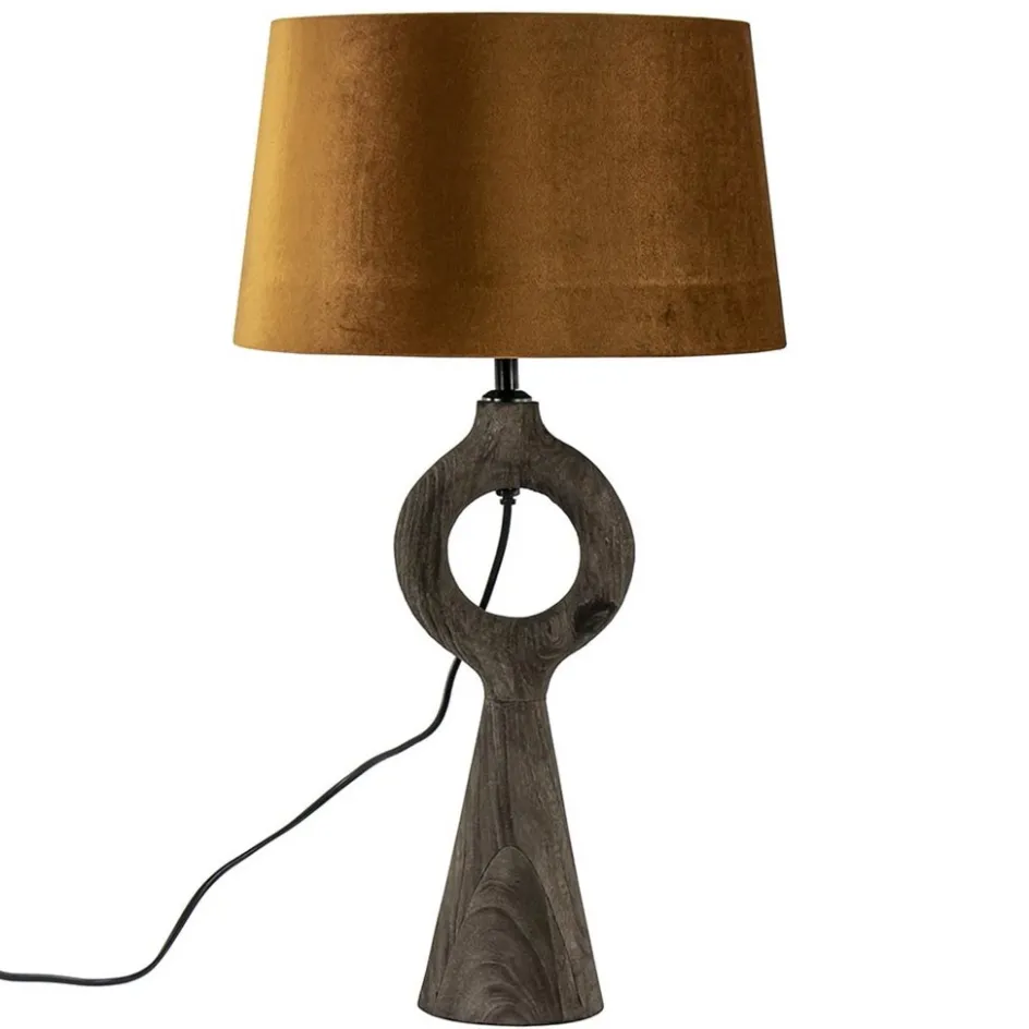 Light and Living lampvoet Sabuli donker bruin hout>Straluma Clearance