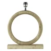 Light and Living lampvoet Nubia hout naturel>Straluma Online