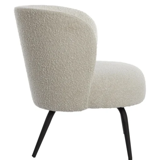 Light and Living stoel Dieyda créme met zwarte poot>Straluma Outlet