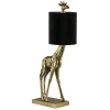 Light and Living tafellamp Giraffe klein antiek brons/velvet zwart>Straluma