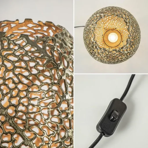 Light and Living tafellamp Sinula goud groot>Straluma Discount