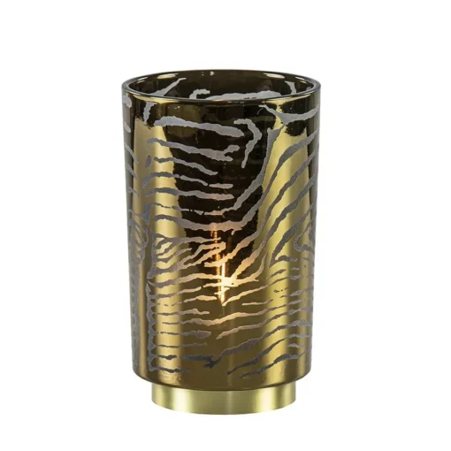 Light and living tafellamp grijs goud op batterijen Zebra>Straluma Best