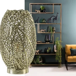 Light and Living tafellamp Sinula goud></noscript>Straluma Discount