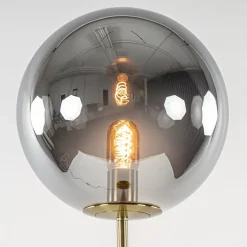 Light and Living vloerlamp Medina goud met smoke glas></noscript>Straluma Best