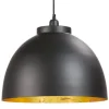 Light  Living Hanglamp Kylie zwart/goud>Straluma Online