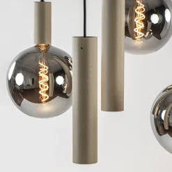 Luxe hanglamp 5-lichts rond quartz></noscript>Straluma Outlet