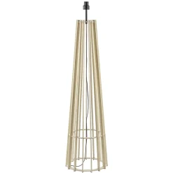Luxe lampvoet naturel hout exclusief kap>Straluma Best