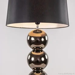 Luxe tafellamp bol brons exclusief kap></noscript>Straluma New