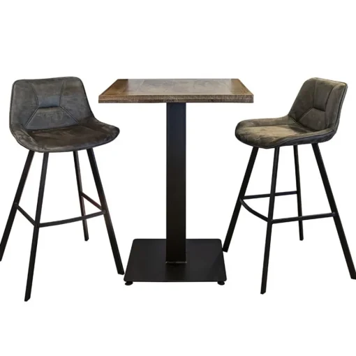 Mango houten bartafel vierkant 70x70 cm>Straluma New