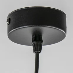 Mat zwarte hanglamp met smoke glas ruit></noscript>Straluma New