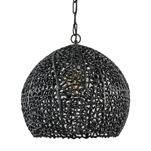 Mat zwarte hanglamp Sinula Light and Living>Straluma Discount