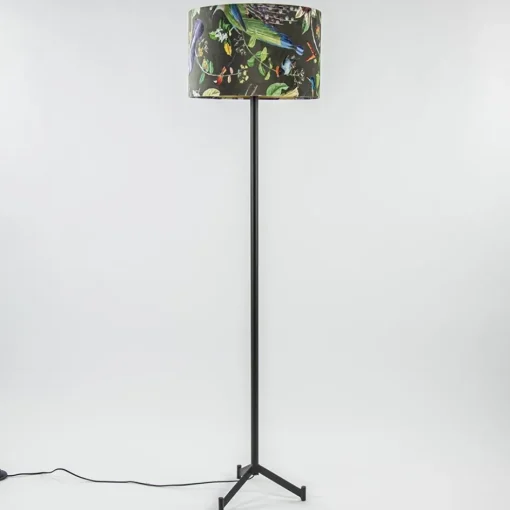 Mat zwarte vloerlamp Dennis Light & Living>Straluma Best