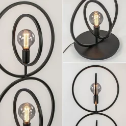 Mat zwarte vloerlamp rings></noscript>Straluma Sale