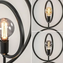 Mat zwarte vloerlamp rings></noscript>Straluma Sale