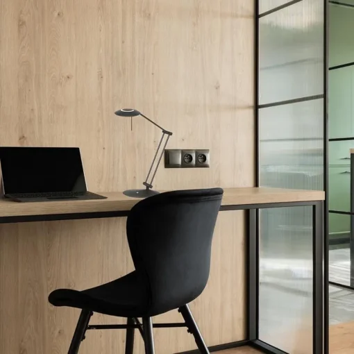 Moderne bureaulamp zwart met dimbaar LED>Straluma Sale