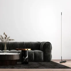 Moderne design vloerlamp zwart inclusief dimbaar LED></noscript>Straluma Online
