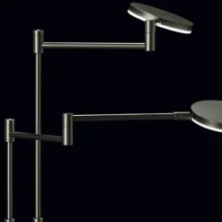 Moderne dubbele LED leeslamp antraciet></noscript>Straluma Outlet