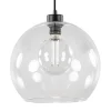Moderne hanglamp met helder glas 30 cm>Straluma Online