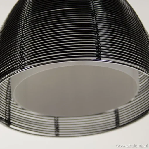 Moderne hanglamp zwart klein>Straluma Best