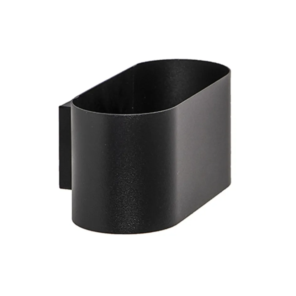 Moderne kleine wandlamp ovaal zwart>Straluma Clearance