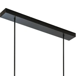 Moderne LED design hanglamp balk 200 cm zwart></noscript>Straluma