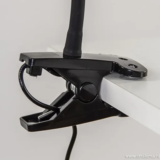 Moderne LED klemspot leeslamp zwart>Straluma New