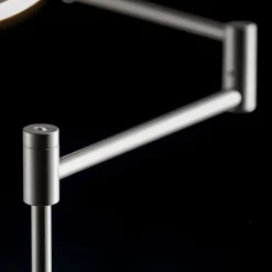 Moderne LED leeslamp vloerlamp antraciet>Straluma Outlet