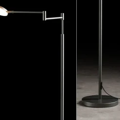 Moderne LED leeslamp vloerlamp antraciet></noscript>Straluma Outlet