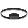 Moderne LED plafond/wandlamp ring zwart>Straluma Sale
