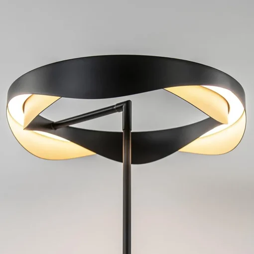 Moderne LED tafellamp zwart met goud dimbaar>Straluma Best