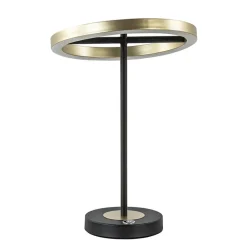 Moderne LED tafellamp zwart/goud dimbaar>Straluma Best